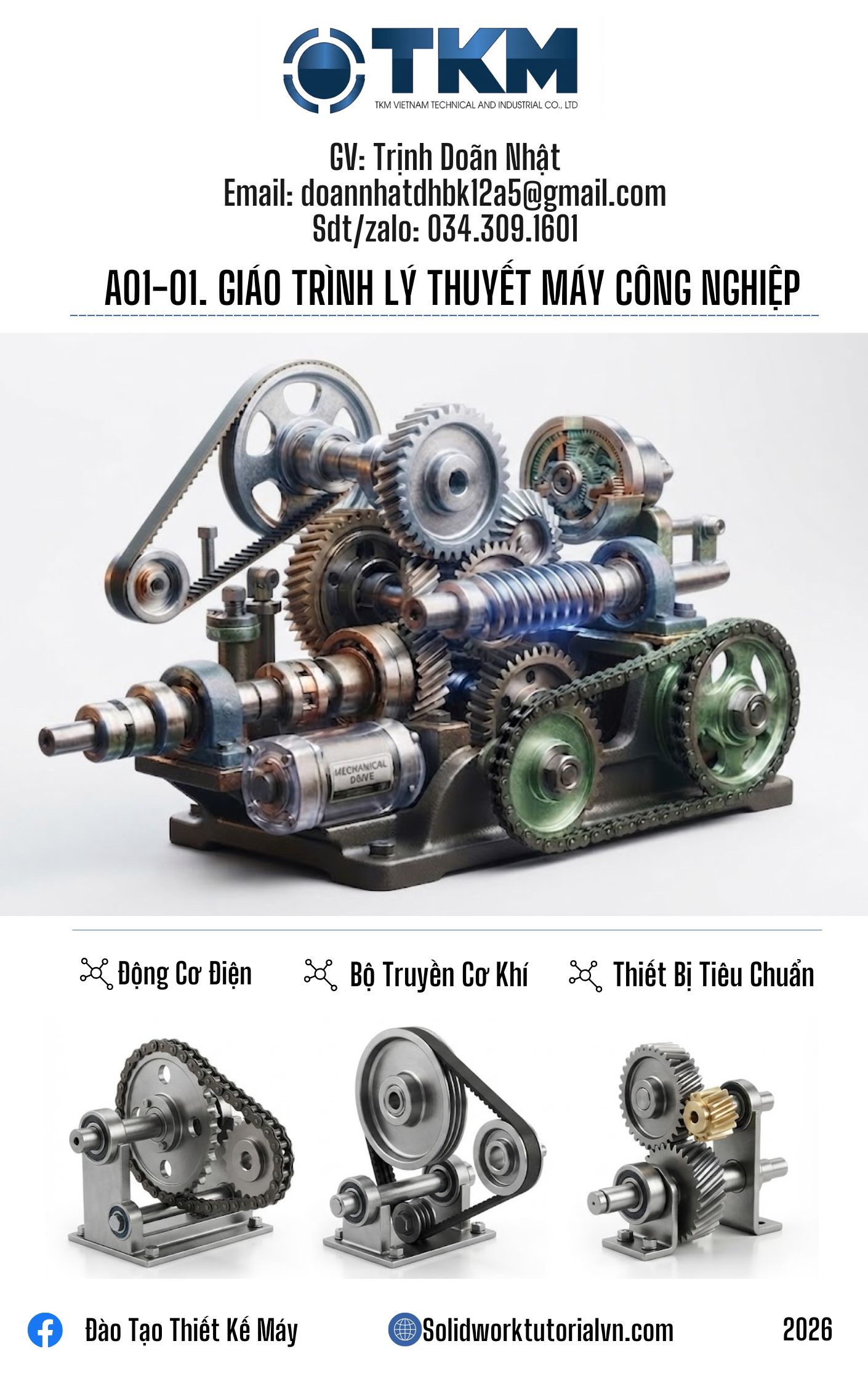 A01-01. Giáo Trình Lý Thuyết Máy Công Nghiệp